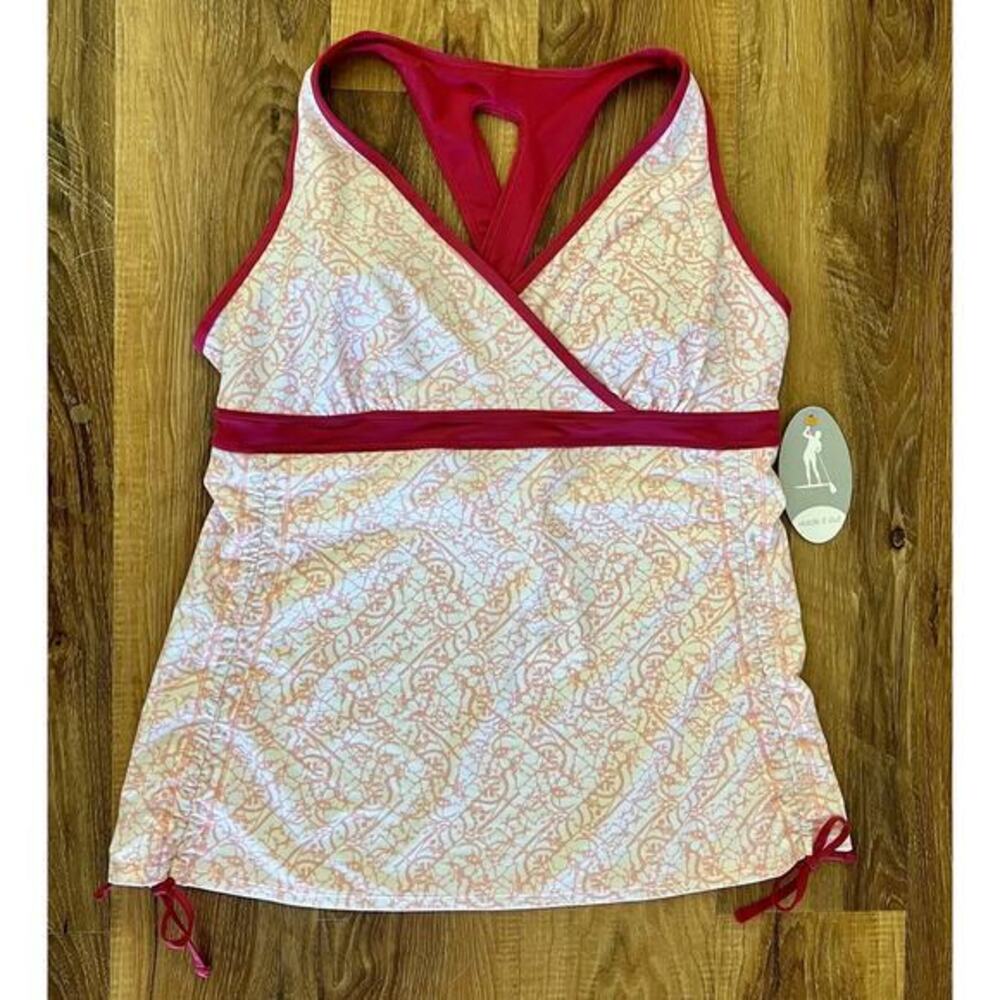 Lucy Wade In Out, Women’s Water Tank Top‎ Size XL Fuchsia Pink Paddleboard NWT